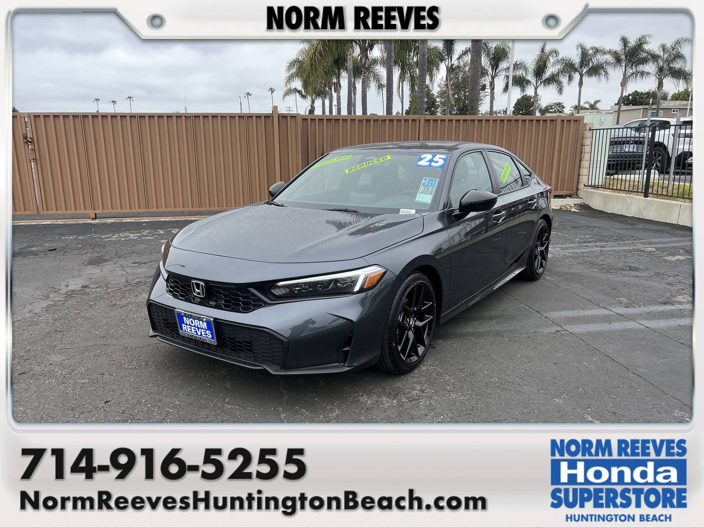 2025 Honda Civic Sport — Sedan — 82 mi — Huntington Beach, CA