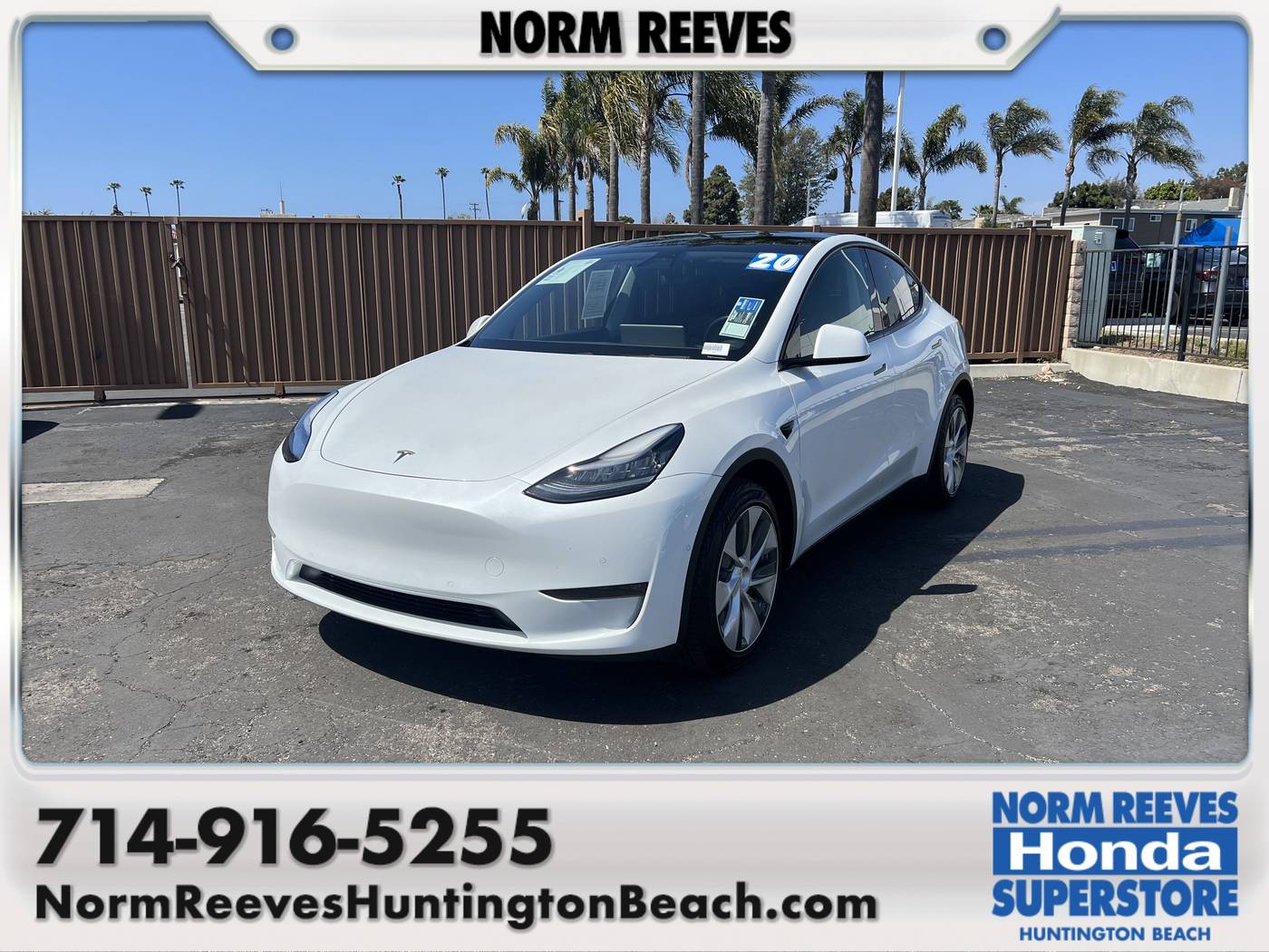 2020 Tesla Model Y Long Range — SUV — 101,338 mi — Huntington Beach, CA