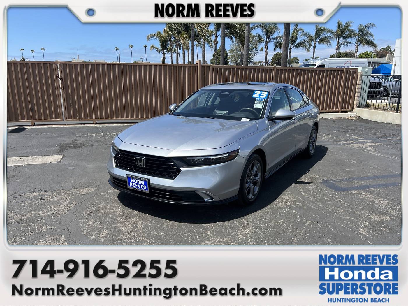 2023 Honda Accord EX — Sedan — 60,187 mi — Huntington Beach, CA