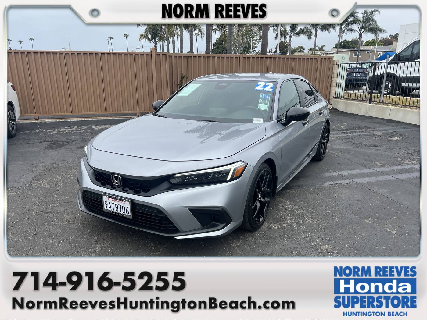 2022 Honda Civic Sport — Hatchback — 50,410 mi — Huntington Beach, CA
