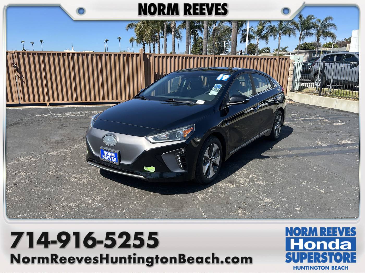 2019 Hyundai Ioniq Electric Limited — Hatchback — 48,540 mi — Huntington Beach, CA