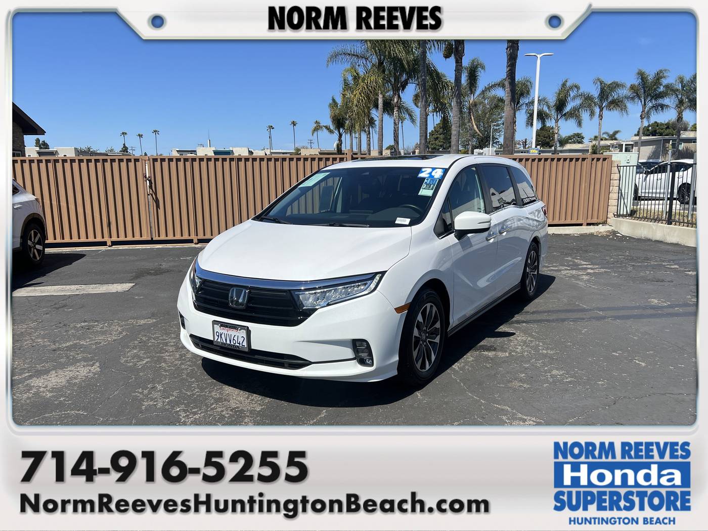 2024 Honda Odyssey EX-L — Minivan — 13,251 mi — Huntington Beach, CA