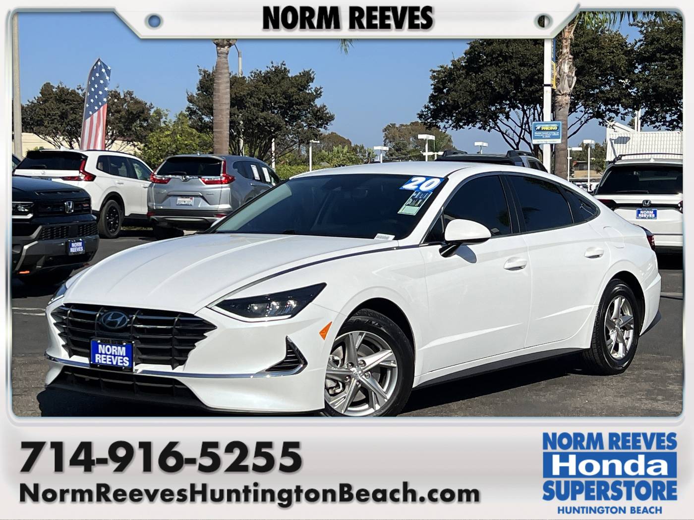 2020 Hyundai Sonata SE — Sedan — 60,389 mi — Huntington Beach, CA