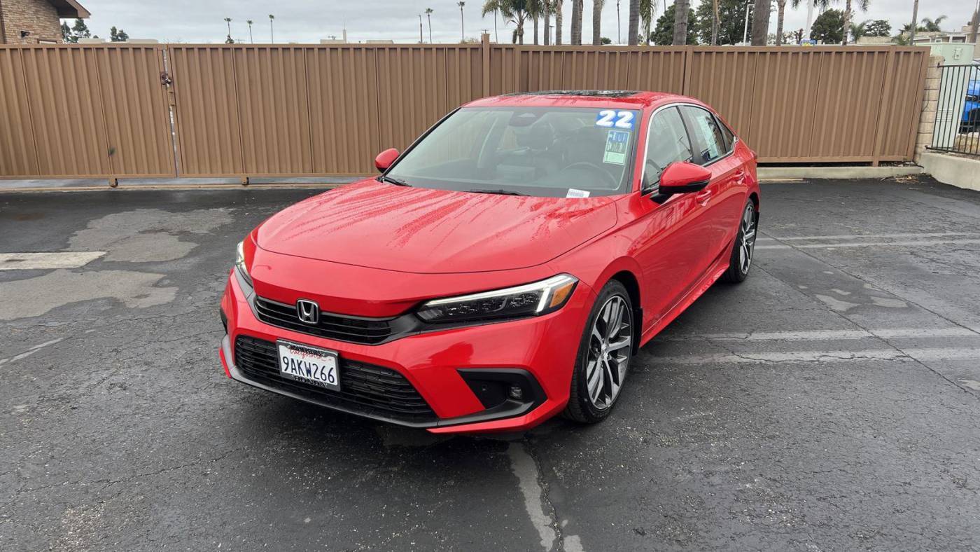 2022 Honda Civic Touring — Sedan — 16,887 mi — Huntington Beach, CA