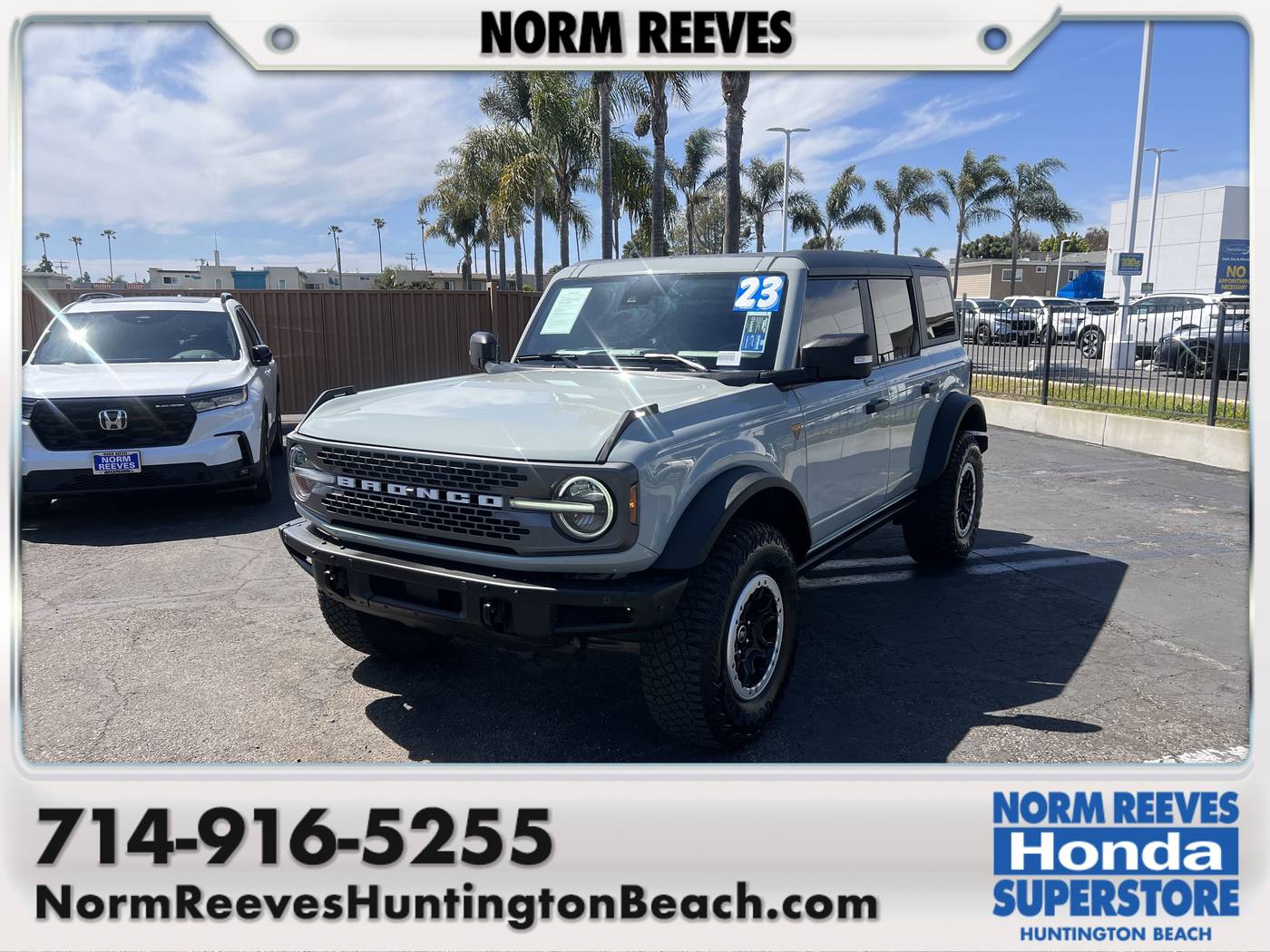 2023 Ford Bronco Badlands — SUV — 34,223 mi — Huntington Beach, CA