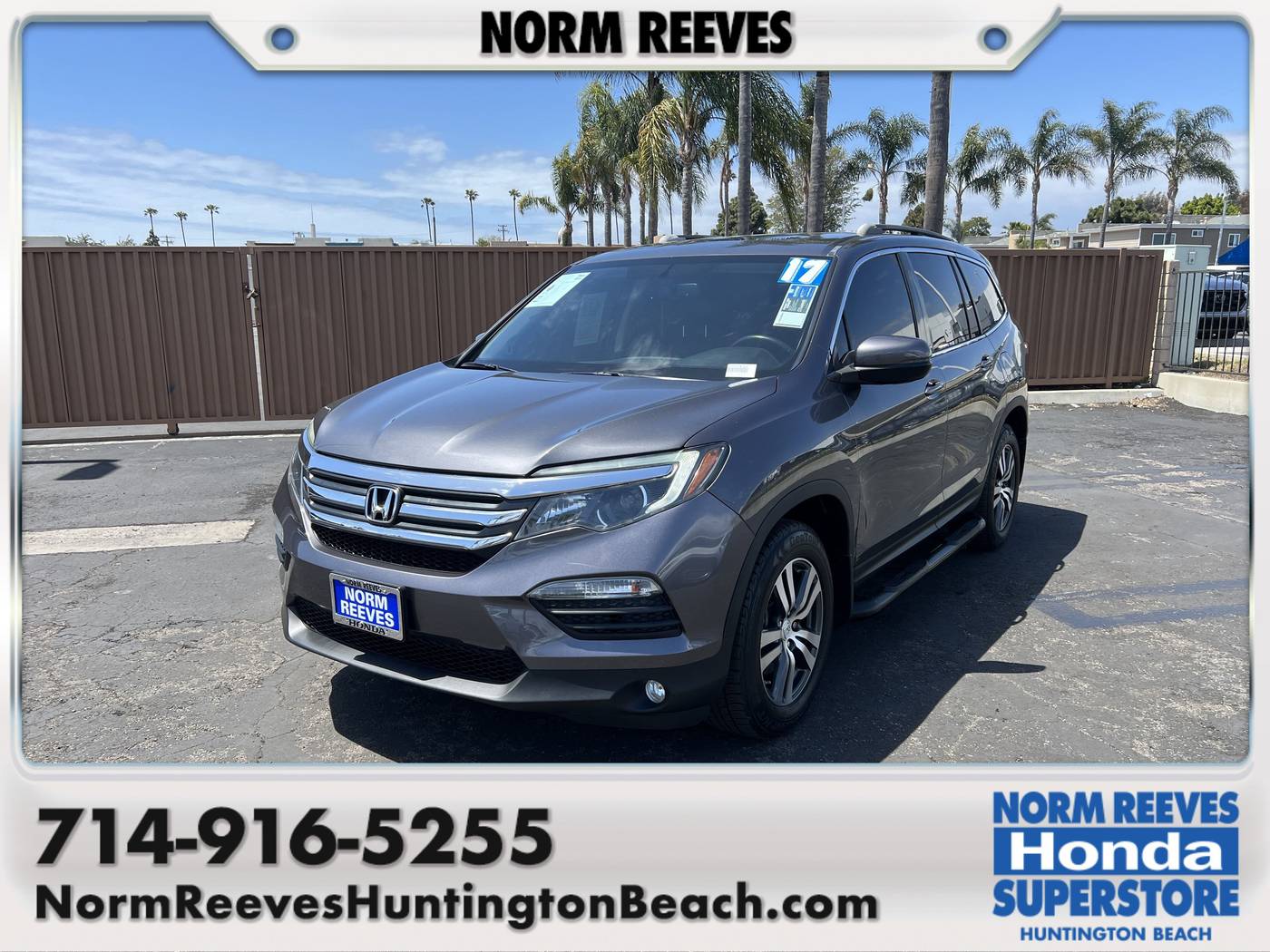 2017 Honda Pilot EX-L — SUV — 69,434 mi — Huntington Beach, CA