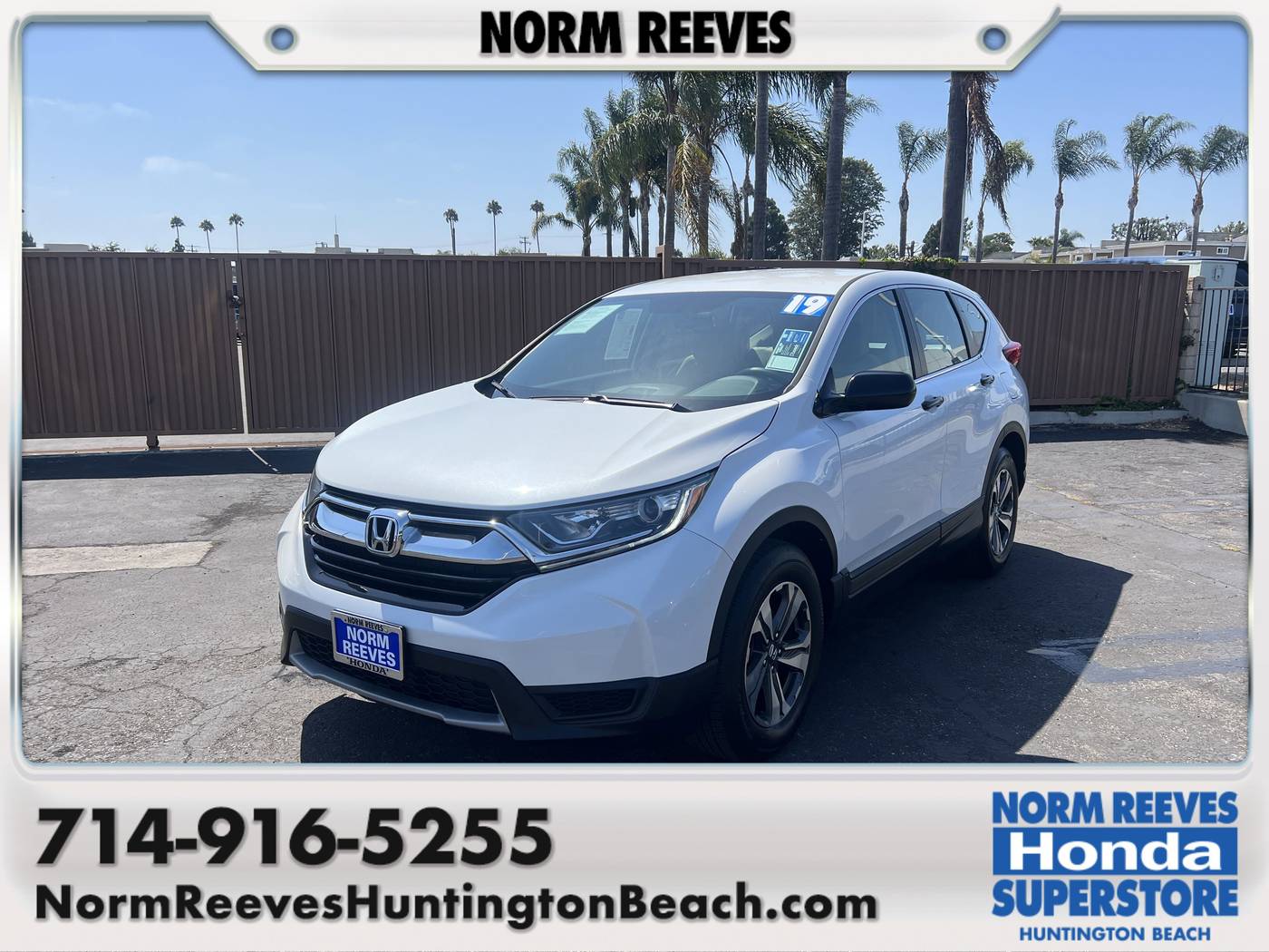 2019 Honda CR-V LX — SUV — 34,687 mi — Huntington Beach, CA