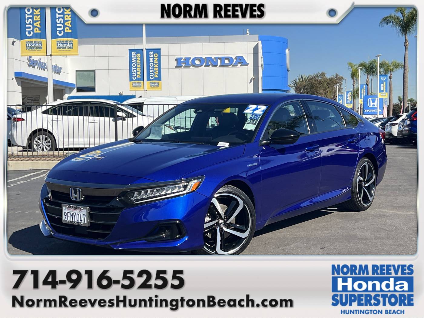 2022 Honda Accord Hybrid Sport — Sedan — 33,469 mi — Huntington Beach, CA