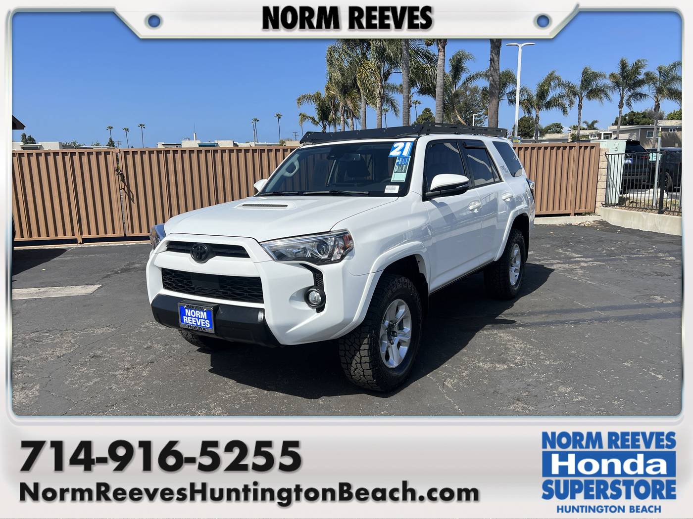 2021 Toyota 4Runner TRD Off Road Premium — SUV — 51,953 mi — Huntington Beach, CA