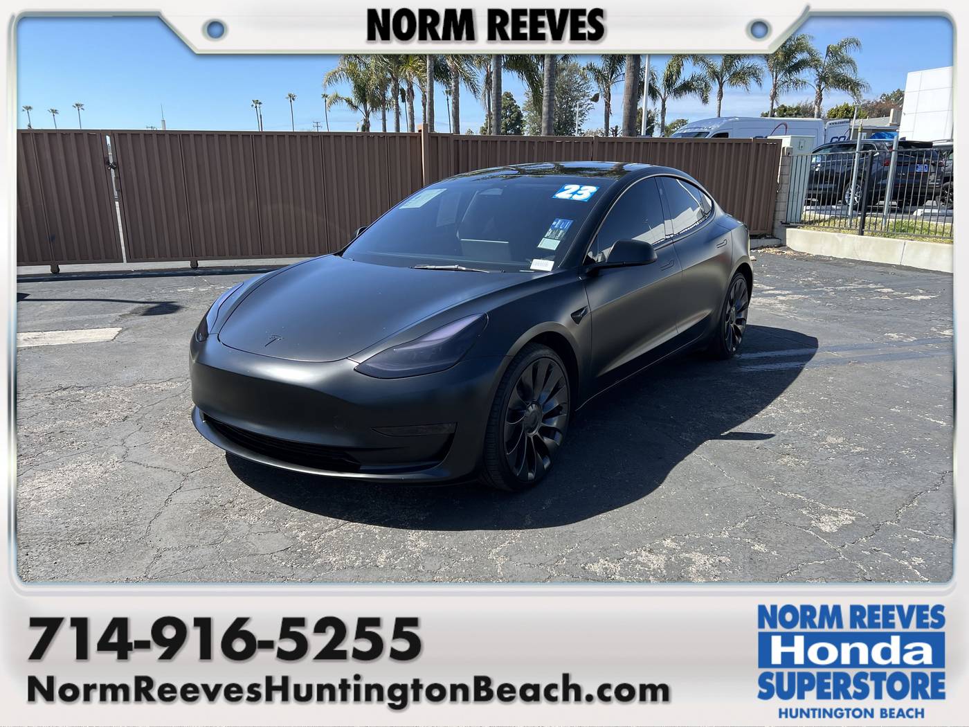 2023 Tesla Model 3 Performance — Sedan — 12,296 mi — Huntington Beach, CA