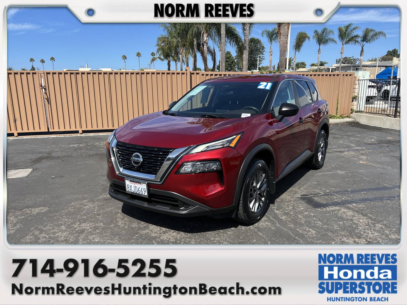 2021 Nissan Rogue S — SUV — 113,577 mi — Huntington Beach, CA