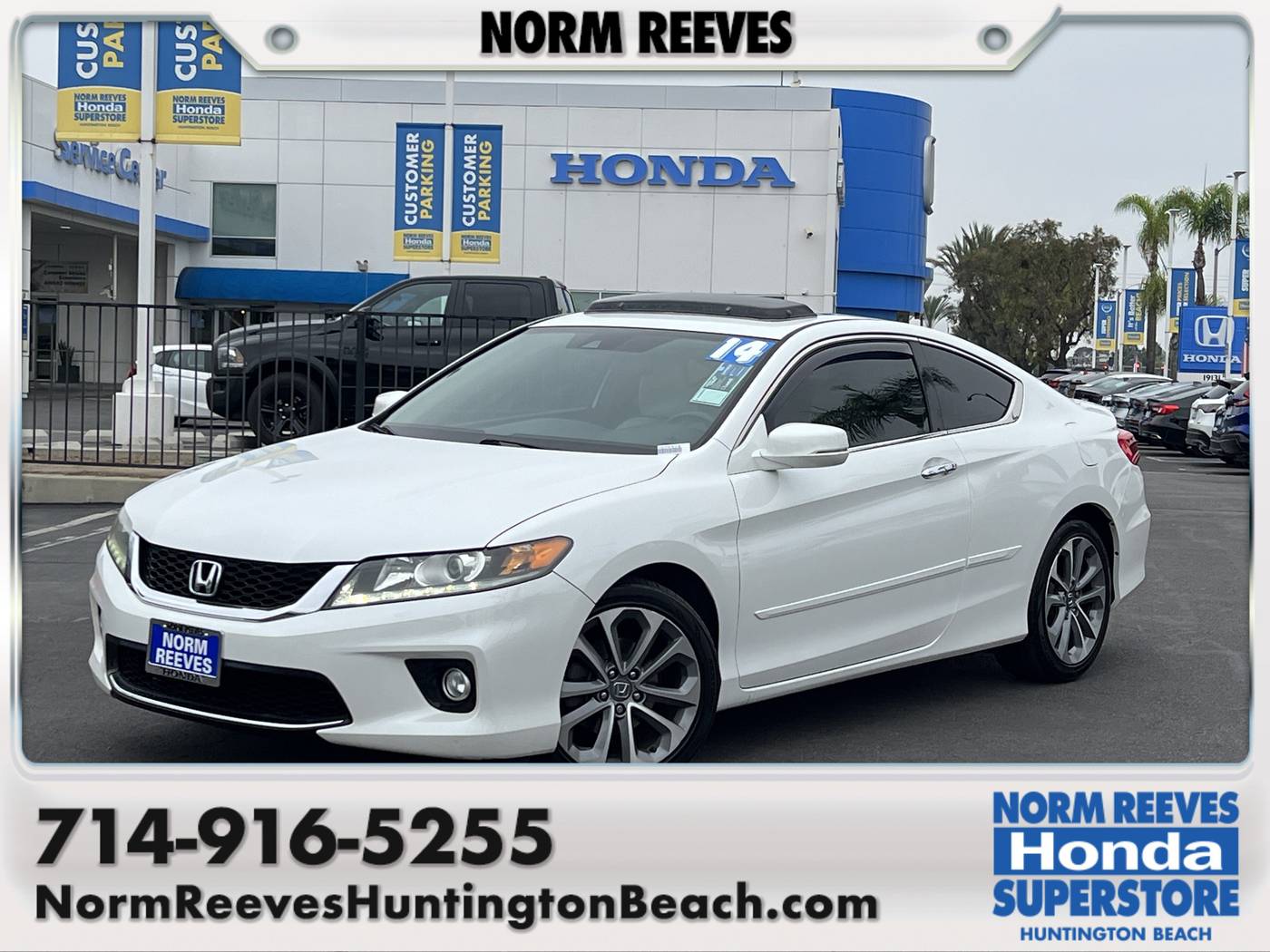 2014 Honda Accord EX-L V6 — Coupe — 109,810 mi — Huntington Beach, CA