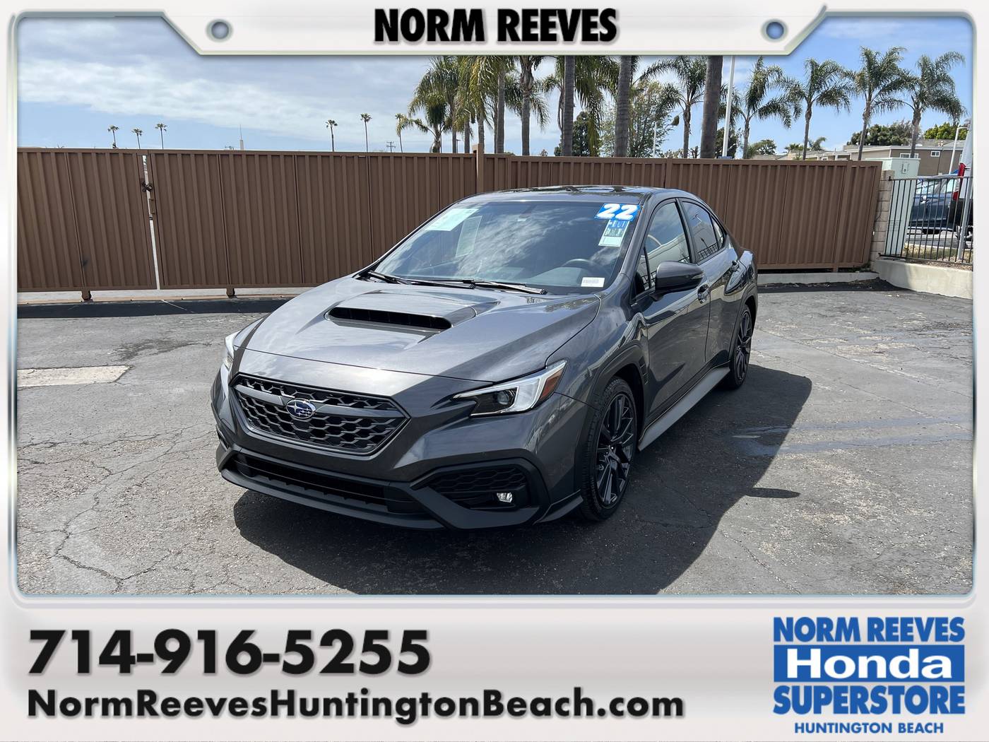 2022 Subaru WRX Limited — Sedan — 33,032 mi — Huntington Beach, CA