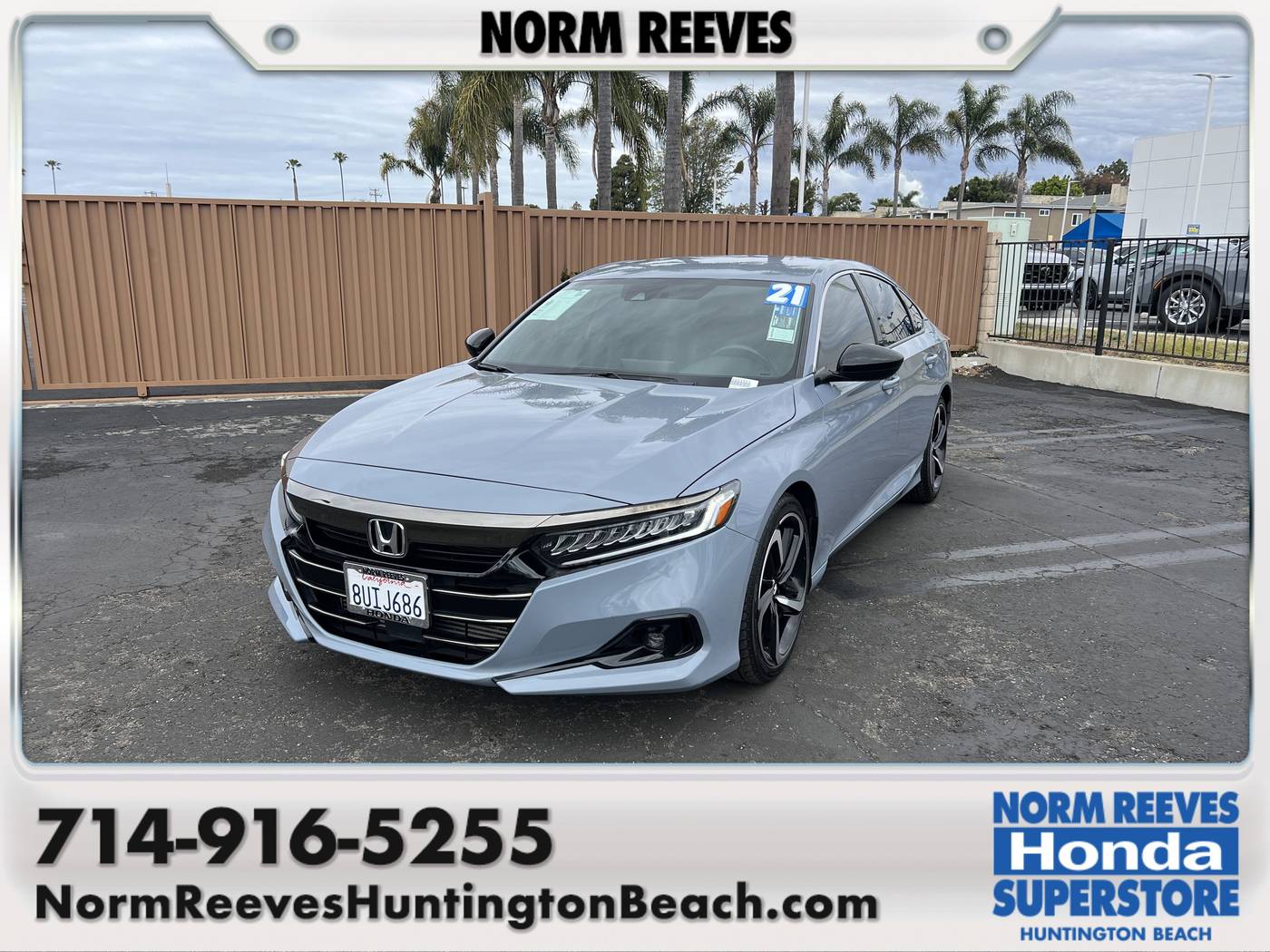 2021 Honda Accord Sport — Sedan — 45,364 mi — Huntington Beach, CA