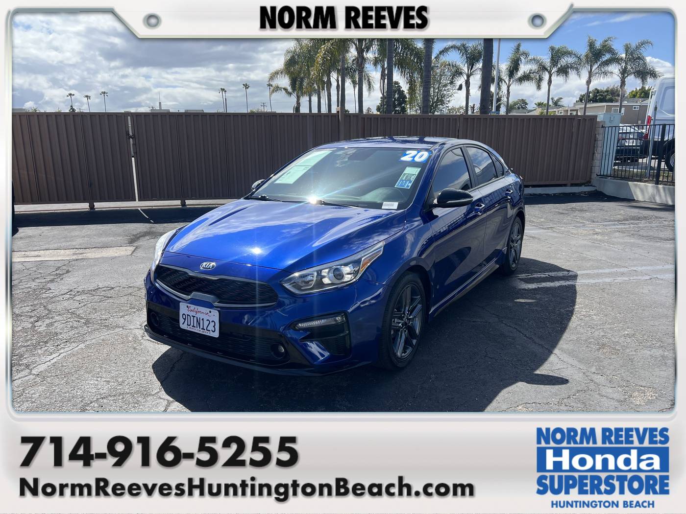 2020 Kia Forte GT-Line — Sedan — 75,257 mi — Huntington Beach, CA