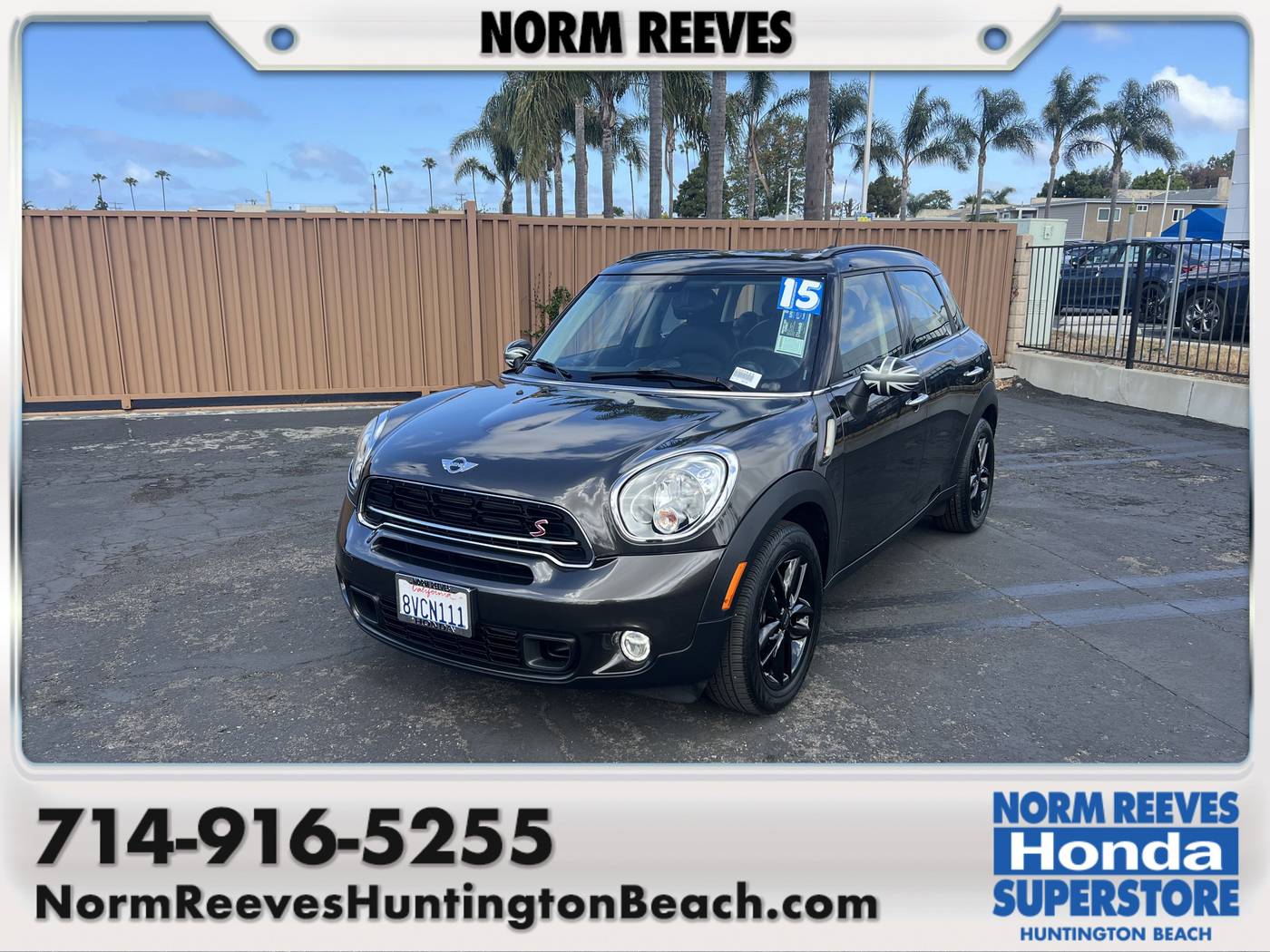 2015 MINI Countryman Cooper S — SUV — 26,941 mi — Huntington Beach, CA