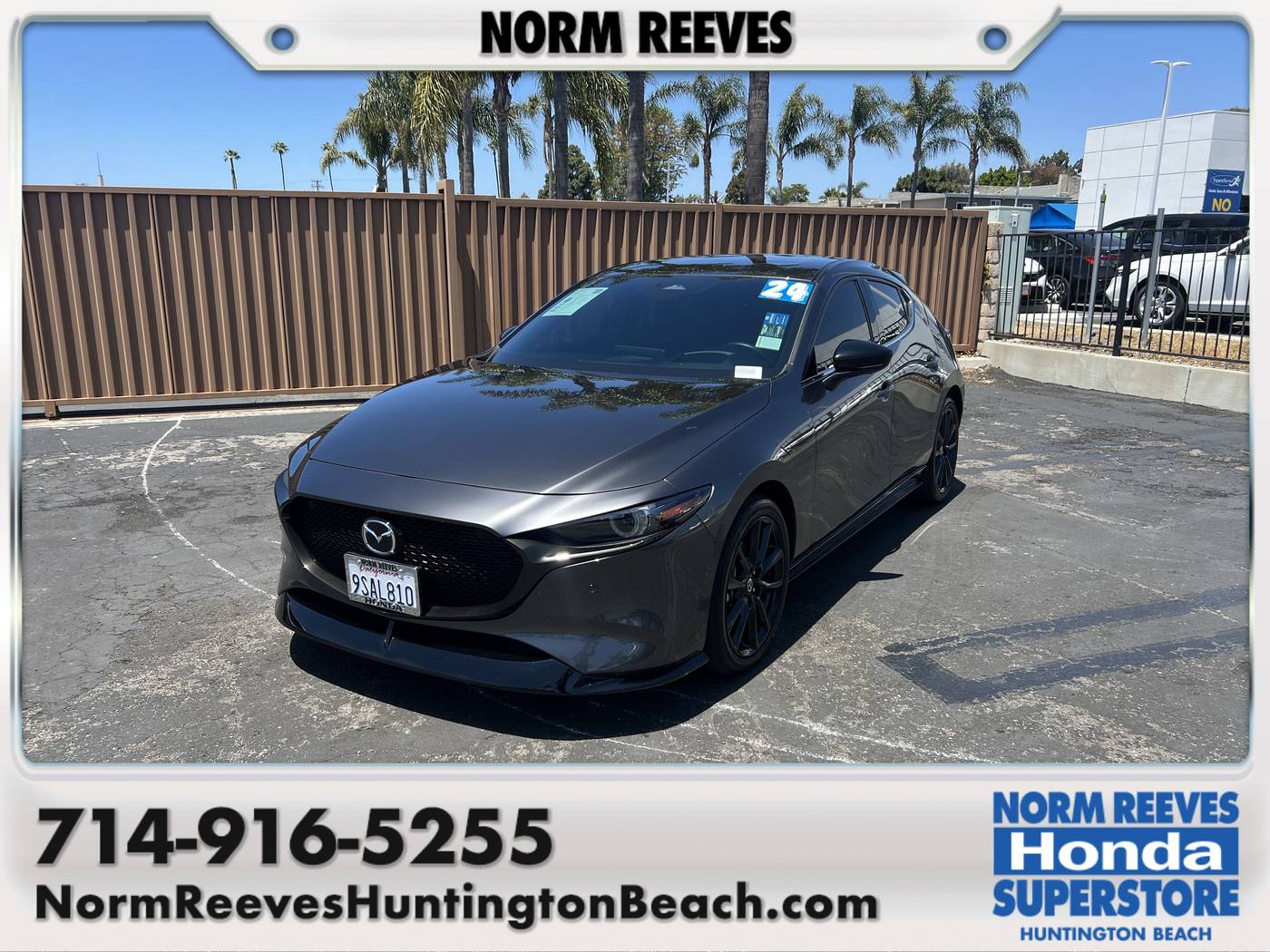 2024 Mazda Mazda3 2.5 Turbo Premium Plus — Hatchback — 4,480 mi — Huntington Beach, CA