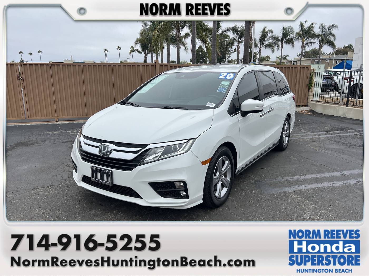 2020 Honda Odyssey EX — Minivan — 56,240 mi — Huntington Beach, CA