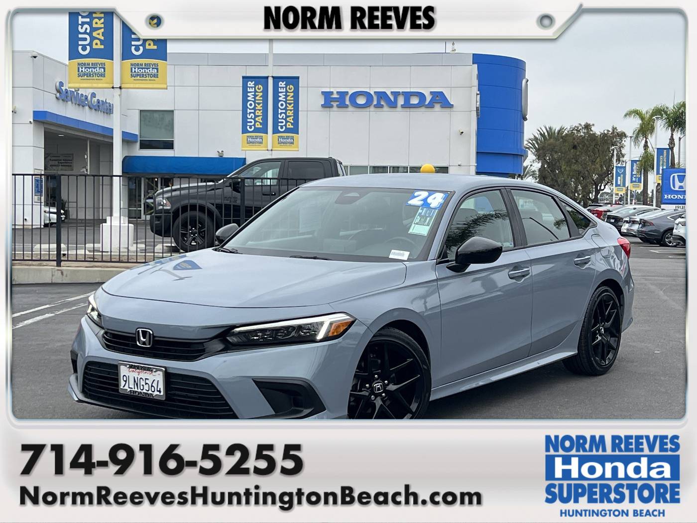 2024 Honda Civic Sport — Sedan — 24,297 mi — Huntington Beach, CA