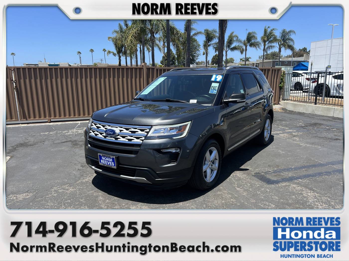 2019 Ford Explorer XLT — SUV — 76,934 mi — Huntington Beach, CA