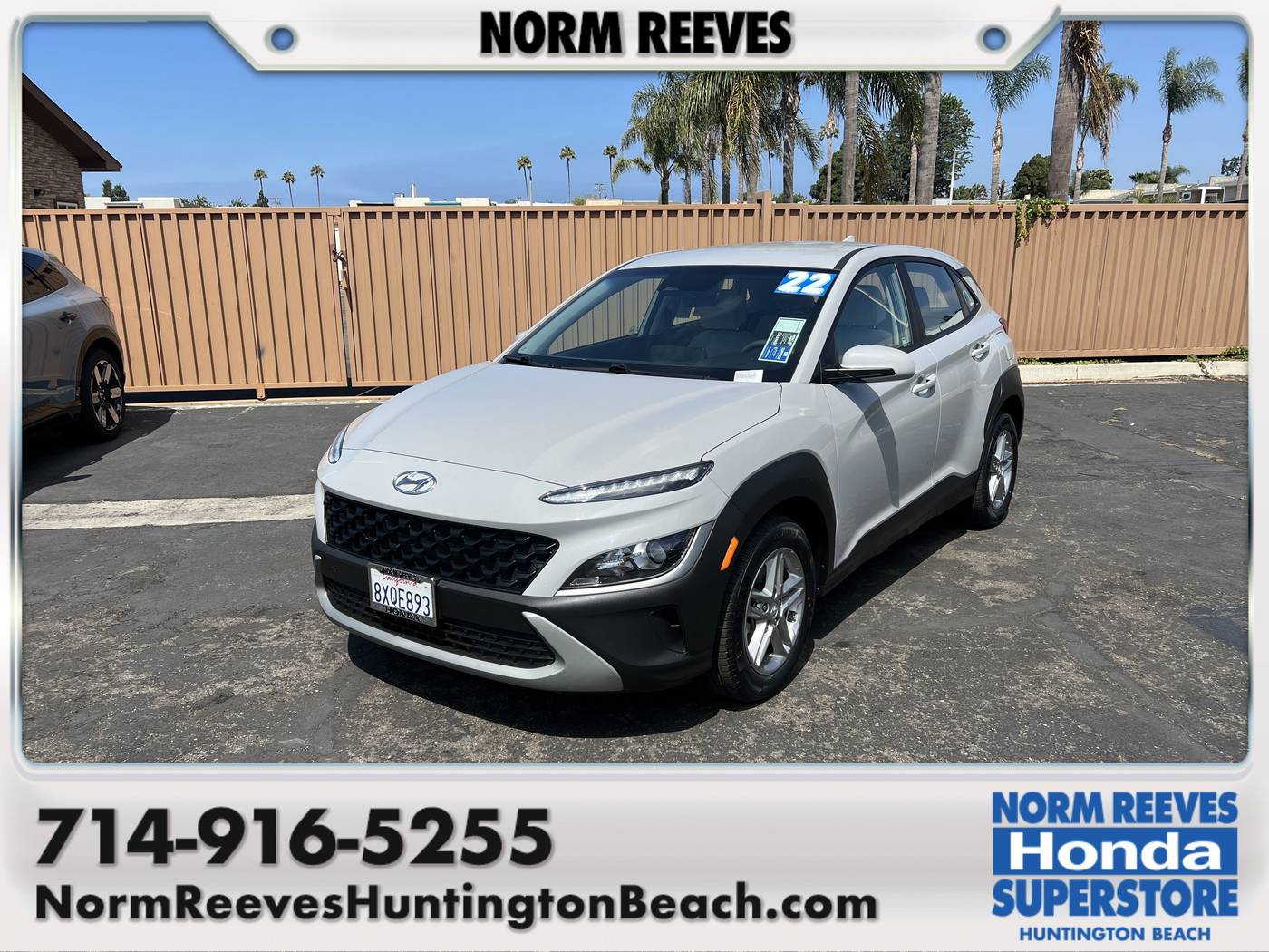 2022 Hyundai Kona SE — SUV — 33,524 mi — Huntington Beach, CA
