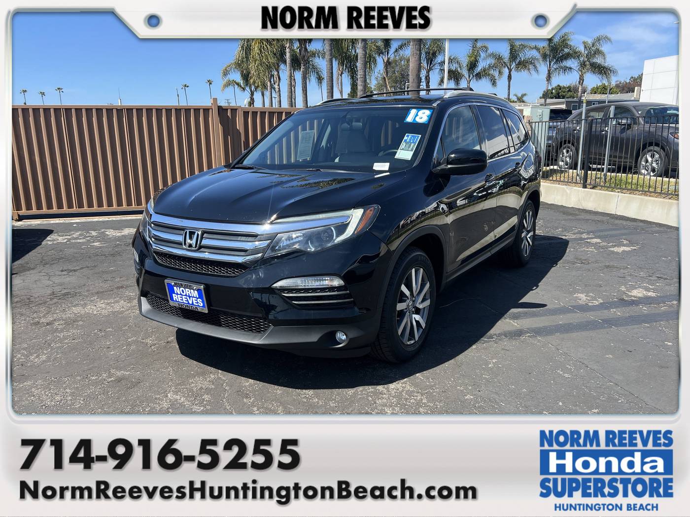 2018 Honda Pilot EX — SUV — 68,310 mi — Huntington Beach, CA
