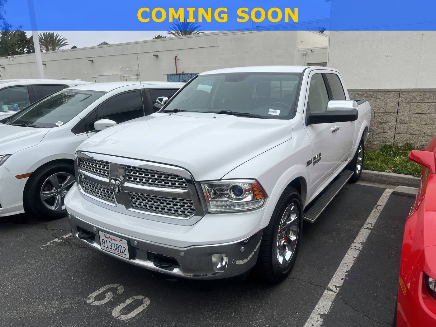 2016 Ram 1500 Laramie — Pickup Truck — 52,916 mi — Huntington Beach, CA