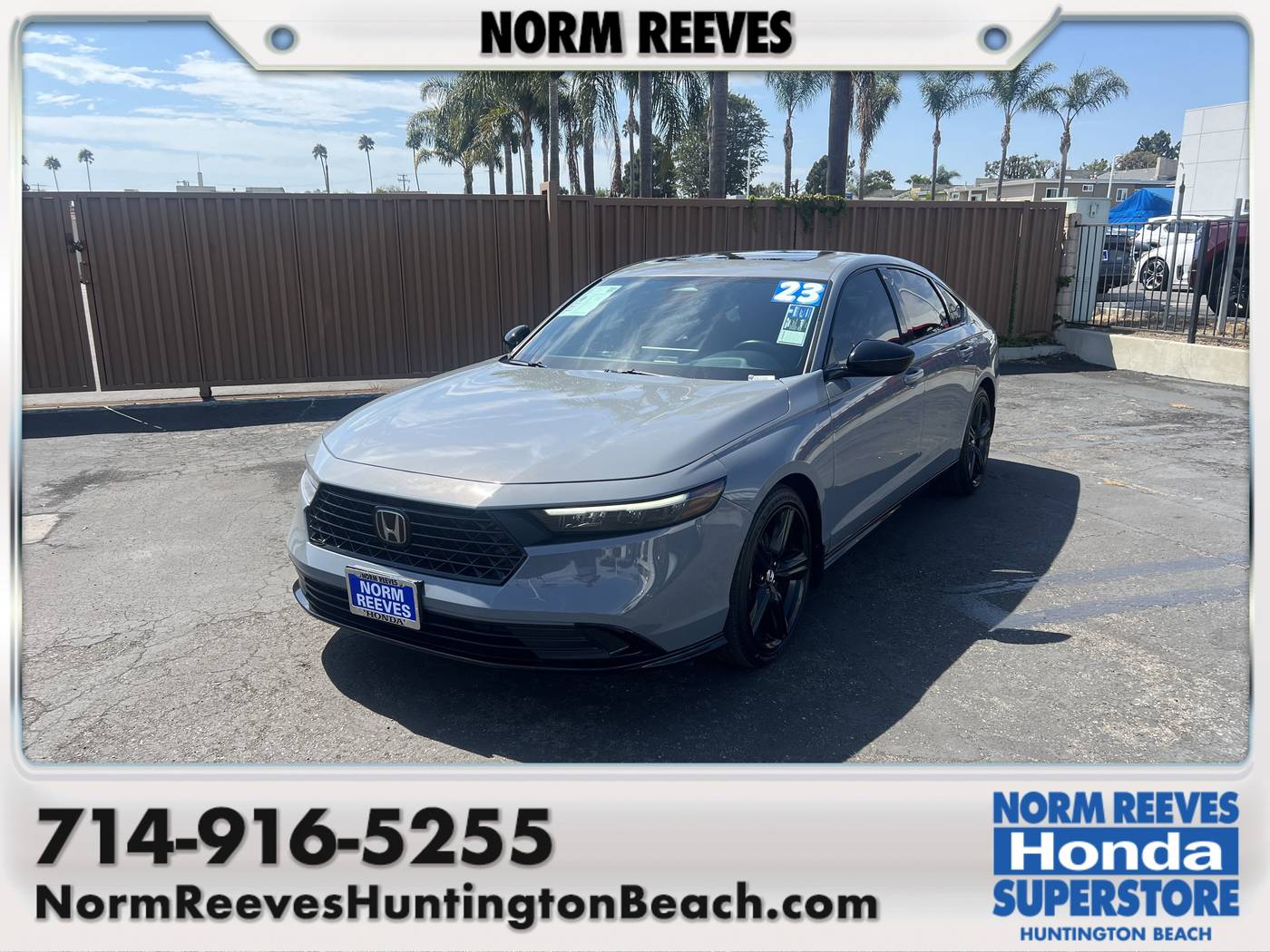 2023 Honda Accord Hybrid Sport-L — Sedan — 25,358 mi — Huntington Beach, CA