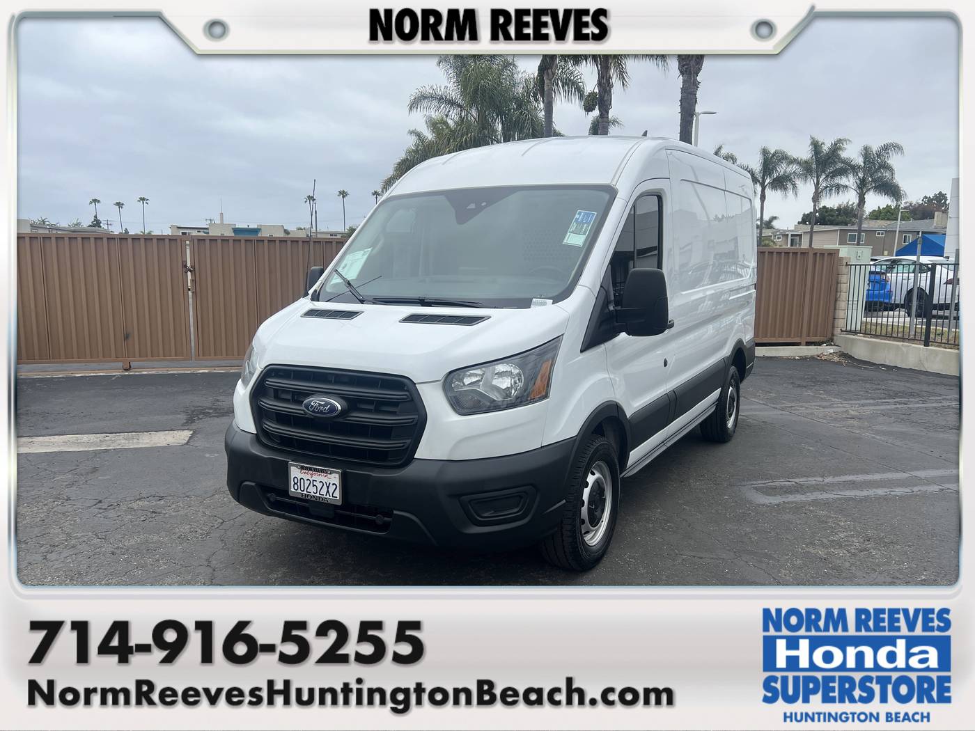 2020 Ford Transit Cargo Van T-250 — Cargo Van — 33,571 mi — Huntington Beach, CA
