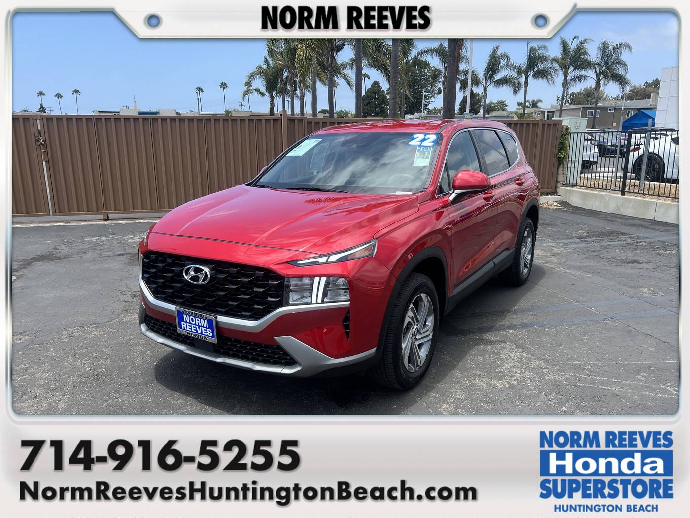 2022 Hyundai Santa Fe SE — SUV — 2,616 mi — Huntington Beach, CA
