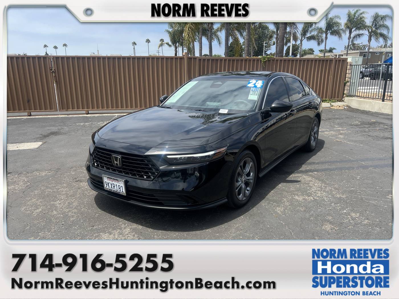 2024 Honda Accord EX — Sedan — 20,179 mi — Huntington Beach, CA