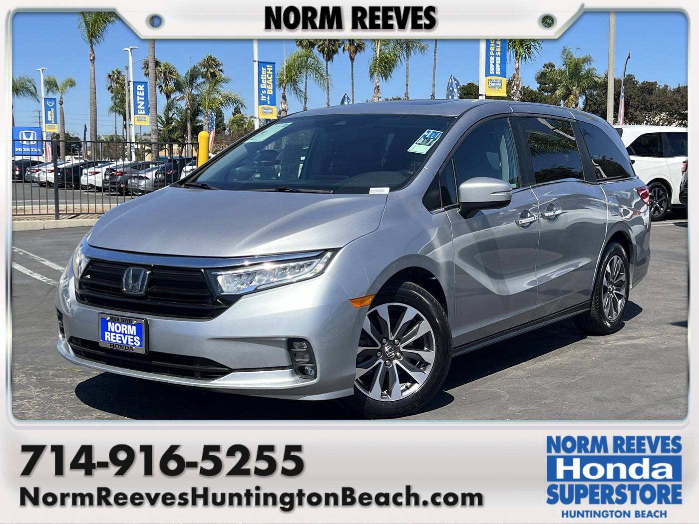 2022 Honda Odyssey EX-L — Minivan — 45,618 mi — Huntington Beach, CA