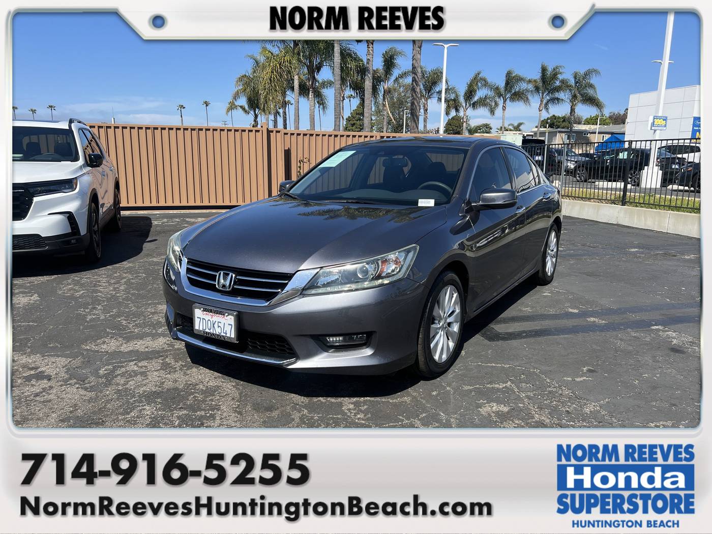 2014 Honda Accord EX-L V6 — Sedan — 83,689 mi — Huntington Beach, CA