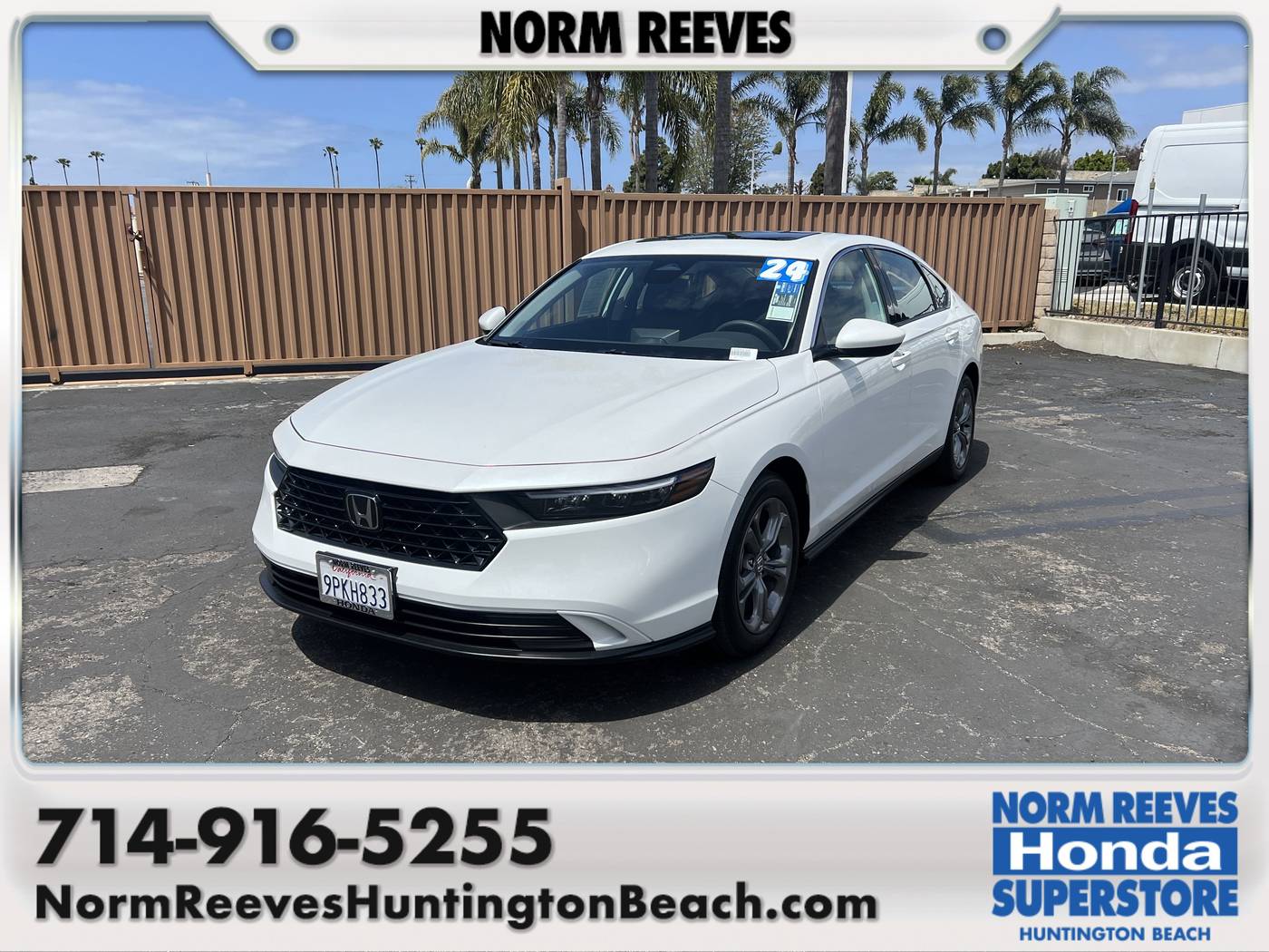 2024 Honda Accord EX — Sedan — 10,337 mi — Huntington Beach, CA