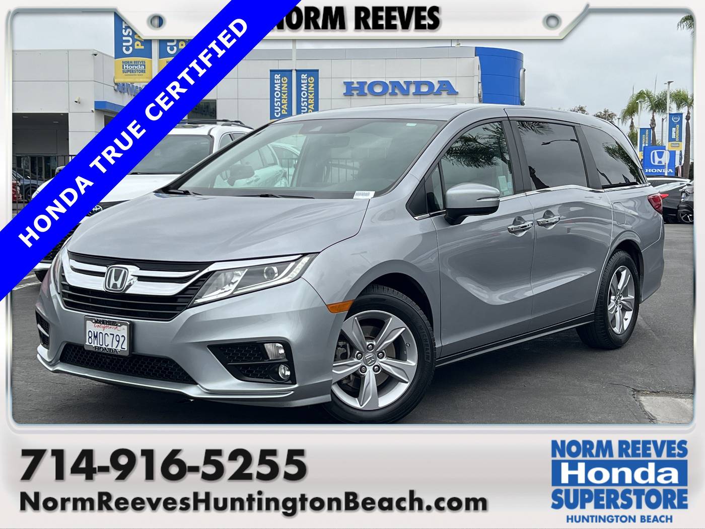 2020 Honda Odyssey EX-L — Minivan — 37,916 mi — Huntington Beach, CA