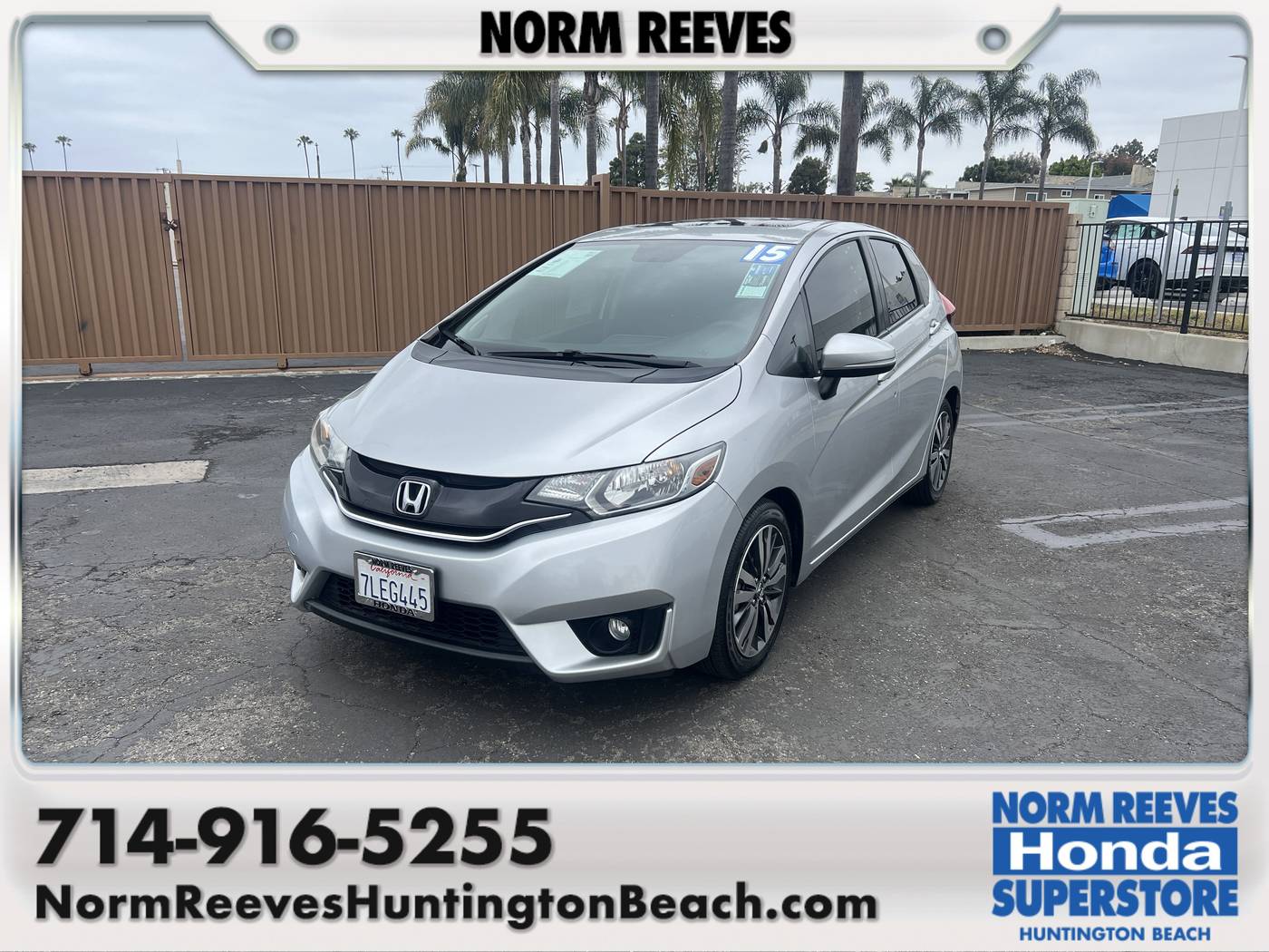 2015 Honda Fit EX — Hatchback — 49,825 mi — Huntington Beach, CA