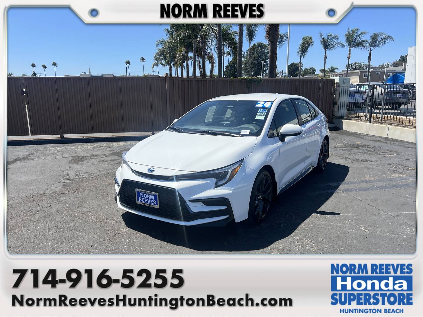 2024 Toyota Corolla Hybrid SE — Sedan — 54,335 mi — Huntington Beach, CA