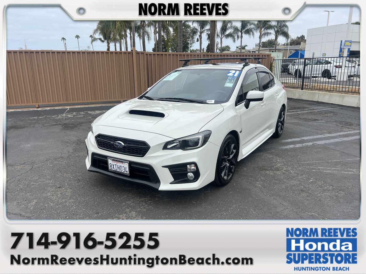 2021 Subaru WRX Premium — Sedan — 22,566 mi — Huntington Beach, CA