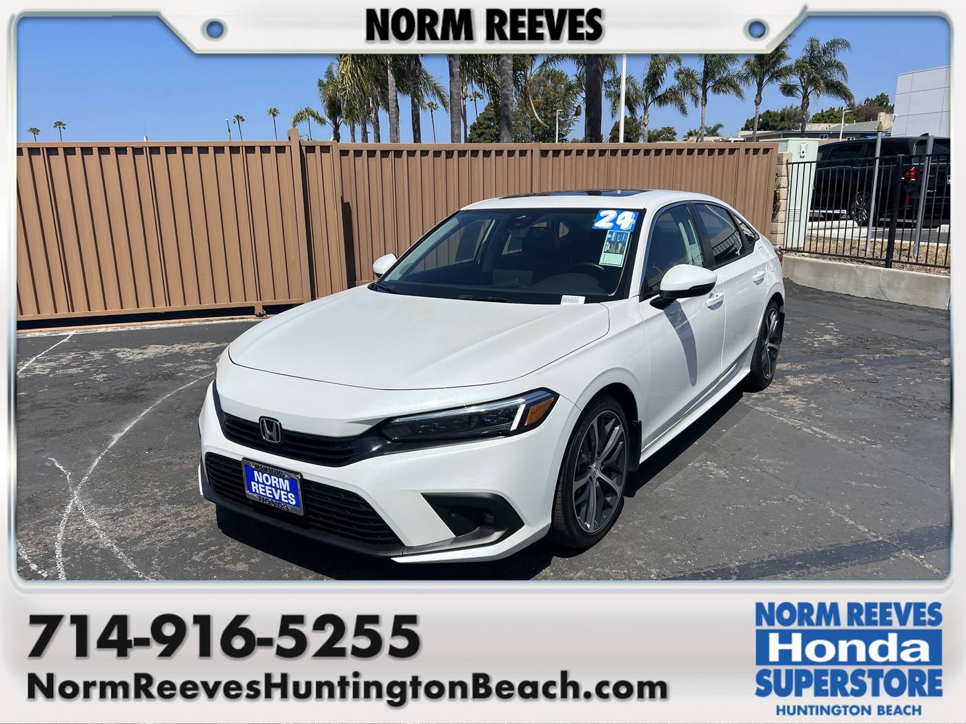 2024 Honda Civic Touring — Sedan — 15,108 mi — Huntington Beach, CA