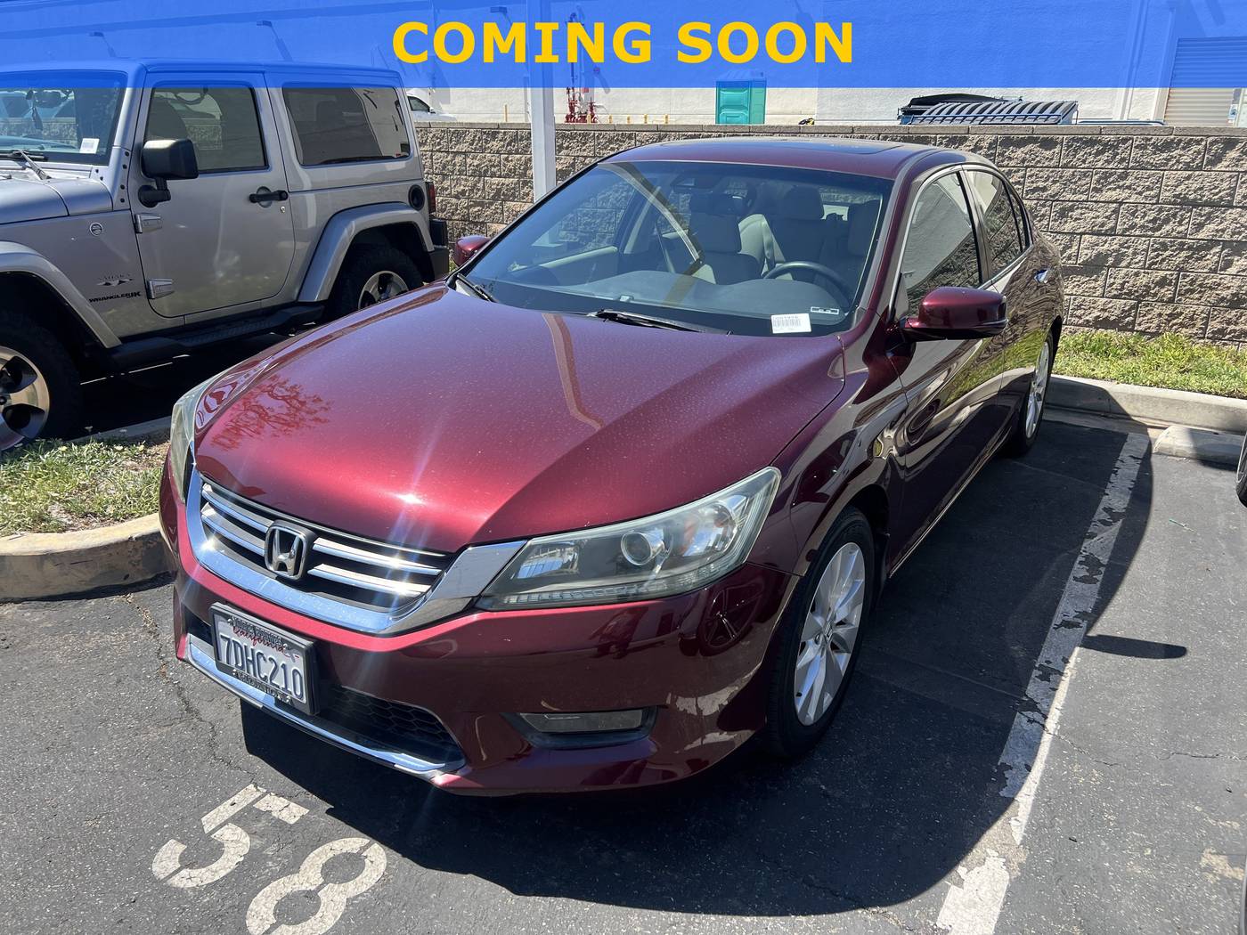 2014 Honda Accord EX-L — Sedan — 59,412 mi — Huntington Beach, CA