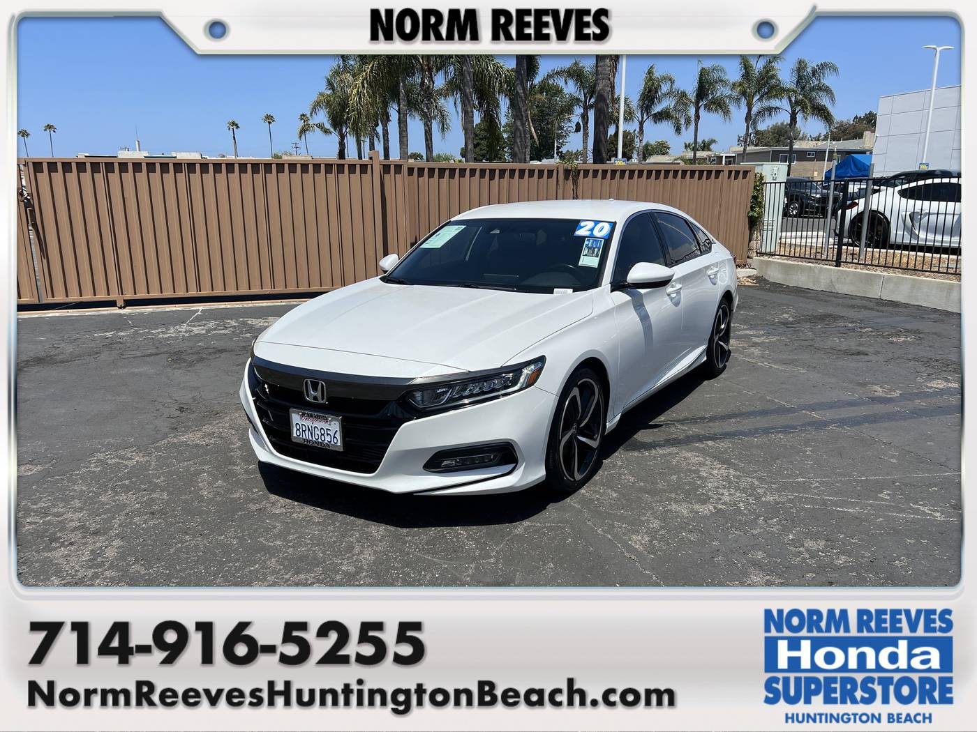 2020 Honda Accord Sport — Sedan — 47,337 mi — Huntington Beach, CA