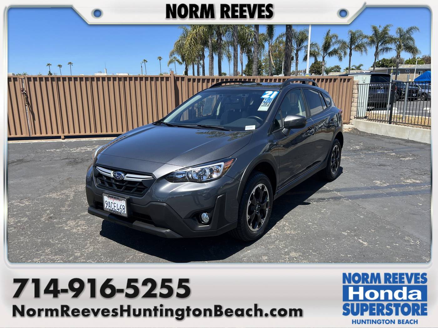 2021 Subaru Crosstrek Premium — SUV — 32,065 mi — Huntington Beach, CA