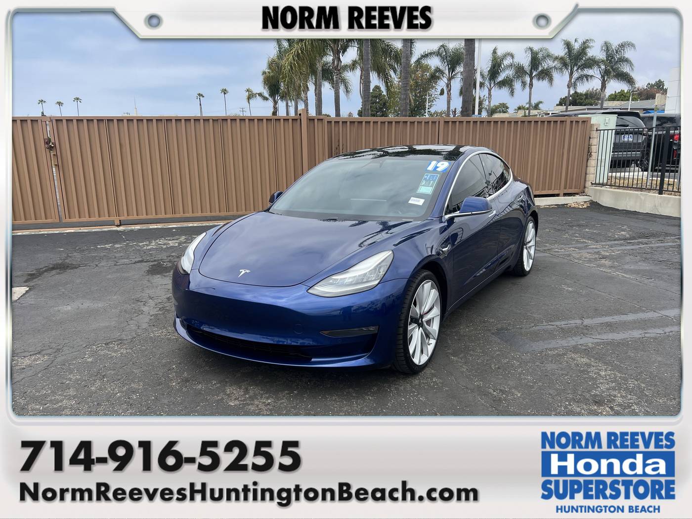 2019 Tesla Model 3 Performance — Sedan — 45,264 mi — Huntington Beach, CA