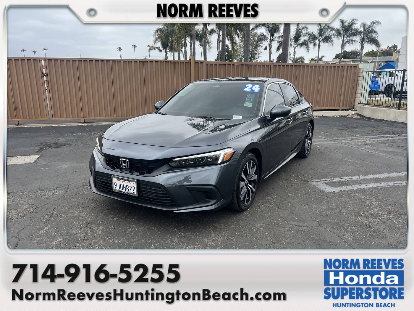 2024 Honda Civic EX-L — Hatchback — 10,379 mi — Huntington Beach, CA