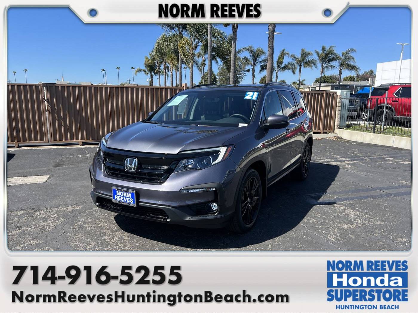 2021 Honda Pilot Special Edition — SUV — 31,490 mi — Huntington Beach, CA