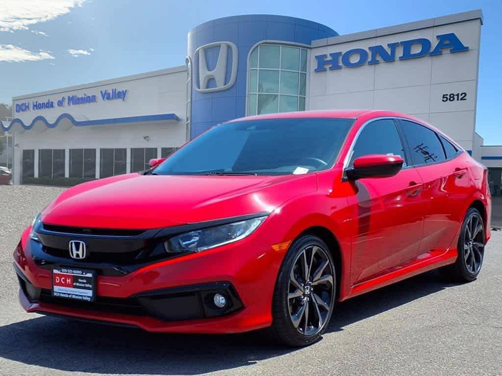 2021 Honda Civic Sport — Sedan — 78,214 mi — San Diego, CA