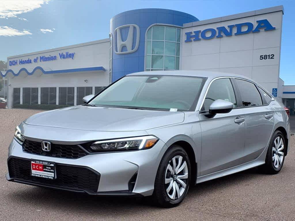 2025 Honda Civic LX — Sedan — 308 mi — San Diego, CA