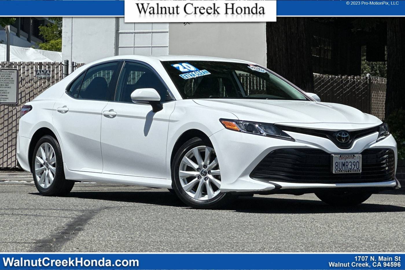 2020 Toyota Camry LE — Sedan — 29,029 mi — WALNUT CREEK, CA