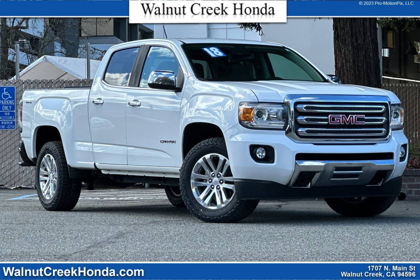 2018 GMC Canyon SLT — Pickup Truck — 148,150 mi — WALNUT CREEK, CA