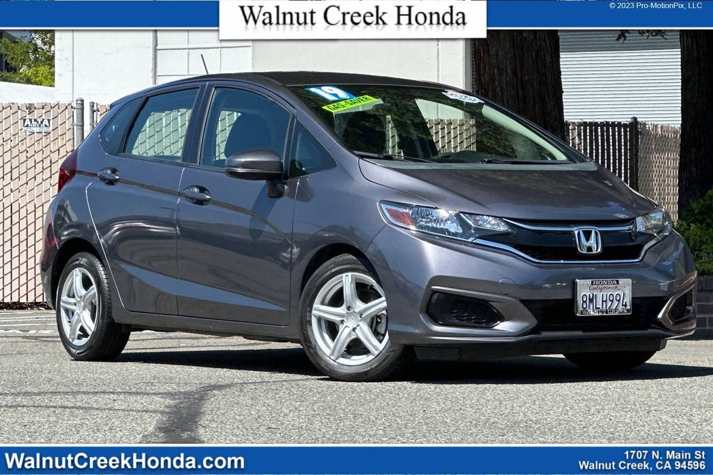 2019 Honda Fit LX — Hatchback — 77,427 mi — WALNUT CREEK, CA
